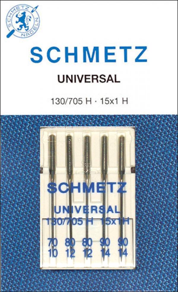 AGUJA SCHMETZ 705H UNIVERSAL SURT Nº 70/80/90 X5